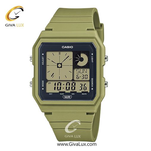 ساعت مچی اورجینال مردانه-یونیسکس-زنانه کاسیو Casio خاکی | خاکی| خاکی| کد رفرنس LF-20W-3ADF