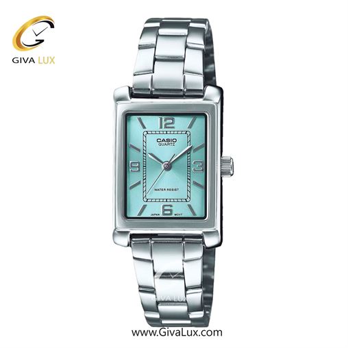 ساعت مچی اورجینال زنانه کاسیو Casio نقره ای | نقره ای| آبی| کد رفرنس LTP-1234DD-2A