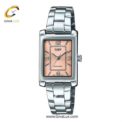 ساعت مچی اورجینال زنانه کاسیو Casio نقره ای | نقره ای| صورتی| کد رفرنس LTP-1234DD-4A