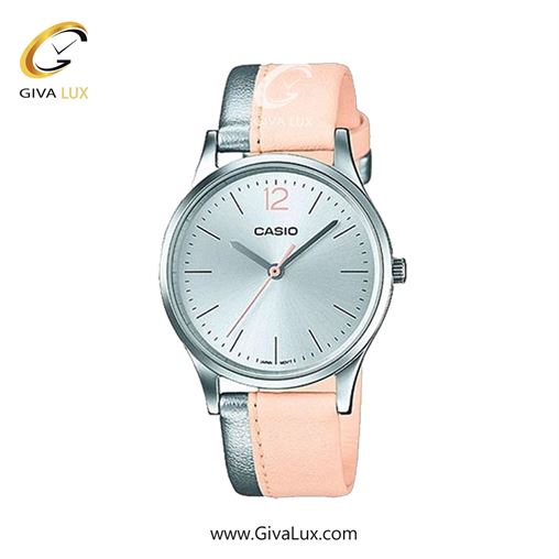 ساعت مچی اورجینال کاسیو زنانه نقره ای | خاکی-آبی | سفید | کد رفرنس MTP E133L 7EEF LTP-E133L-4B1.jpg