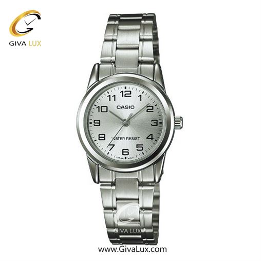 ساعت مچی اورجینال زنانه کاسیو Casio نقره ای | نقره ای| مشکی| کد رفرنس LTP-V001D-1BUDF LTP-V001D-7BUDF.jpg