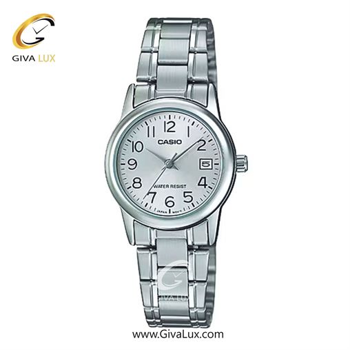 ساعت مچی اورجینال زنانه کاسیو Casio نقره ای | مشکی| نقره ای| کد رفرنس LTP-V001L-7BUDF LTP-V002D-7BUDF.jpg