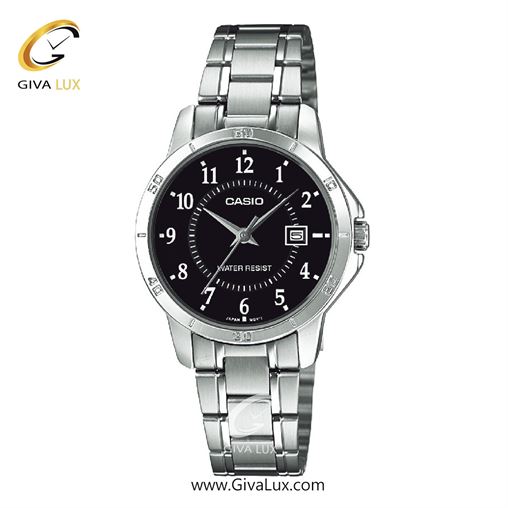 ساعت مچی اورجینال زنانه کاسیو Casio نقره ای | نقره ای| مشکی| کد رفرنس LTP-V004D-1BUDF