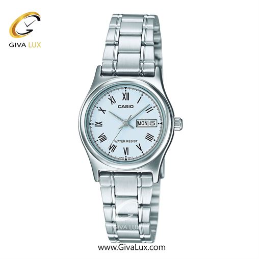 ساعت مچی اورجینال زنانه کاسیو Casio نقره ای | نقره ای| آبی| کد رفرنس LTP-V006D-2B