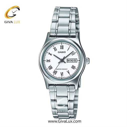 ساعت مچی اورجینال زنانه کاسیو Casio نقره ای | نقره ای| سفید| کد رفرنس LTP-V006D-7B