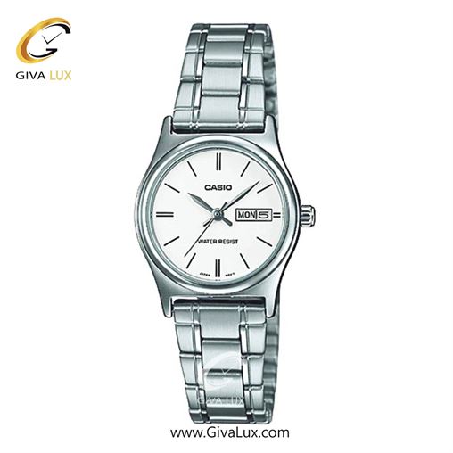 ساعت مچی اورجینال زنانه کاسیو Casio نقره ای | نقره ای| سفید| کد رفرنس LTP-V006D-7B LTP-V006D-7B2UDF.jpg