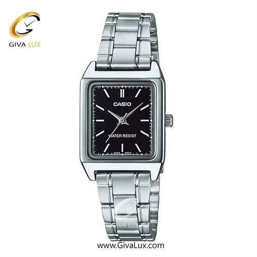 ساعت مچی اورجینال زنانه کاسیو Casio نقره ای | نقره ای| مشکی| کد رفرنس LTP-V007D-1E