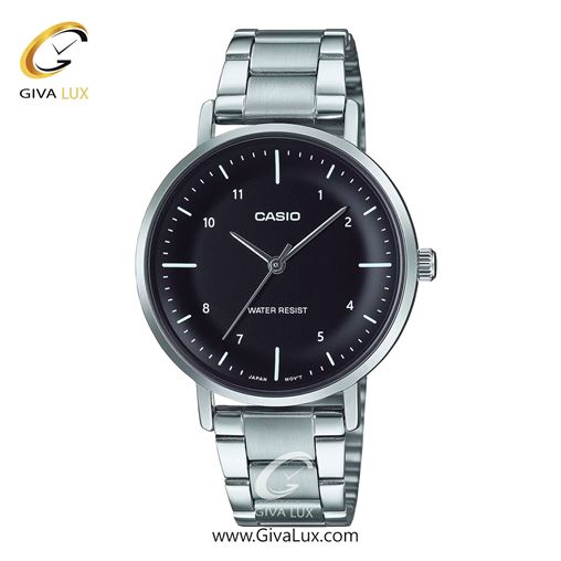 ساعت مچی اورجینال زنانه کاسیو Casio نقره ای | نقره ای| مشکی| کد رفرنس LTP-VT03D-1BDF