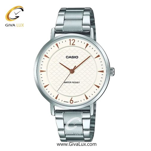 ساعت مچی اورجینال زنانه کاسیو Casio نقره ای | نقره ای| کرم| کد رفرنس LTP-VT04D-7ADF LTP-VT04D-7ADF.jpg