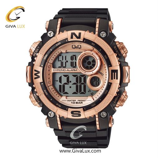 ساعت مچی اورجینال مردانه کیو اند کیو Q&Q رزگلد-مشکی | مشکی| مشکی| کد رفرنس M133J004Y