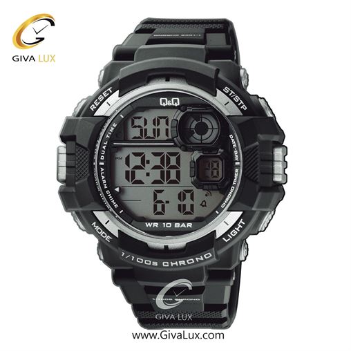 ساعت مچی اورجینال مردانه کیو اند کیو Q&Q مشکی-نقره ای | مشکی| مشکی| کد رفرنس M143J002Y