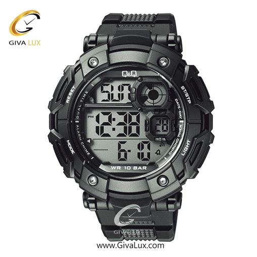 ساعت مچی اورجینال مردانه کیو اند کیو Q&Q مشکی | مشکی| مشکی| کد رفرنس M150J003Y