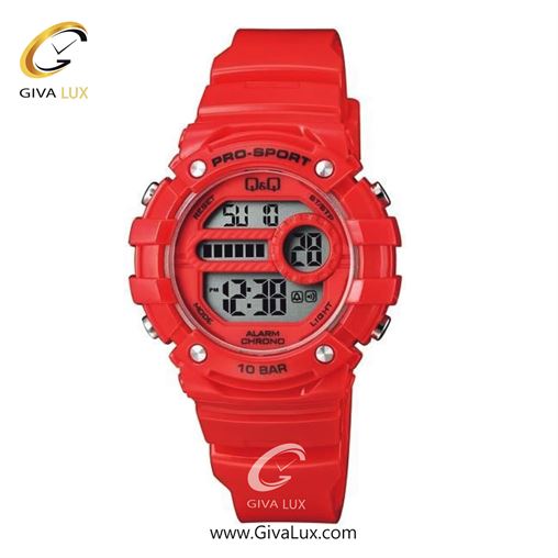 ساعت مچی اورجینال یونیسکس کیو اند کیو Q&Q قرمز | قرمز| قرمز| کد رفرنس M154-004