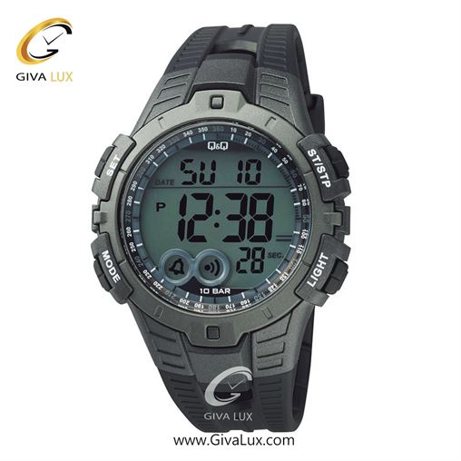 ساعت مچی اورجینال مردانه کیو اند کیو Q&Q مشکی | مشکی| مشکی| کد رفرنس M190J001Y