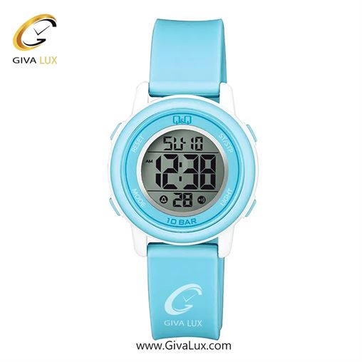 ساعت مچی اورجینال زنانه کیو اند کیو Q&Q سفید-آبی | آبی| آبی| کد رفرنس M208J006Y