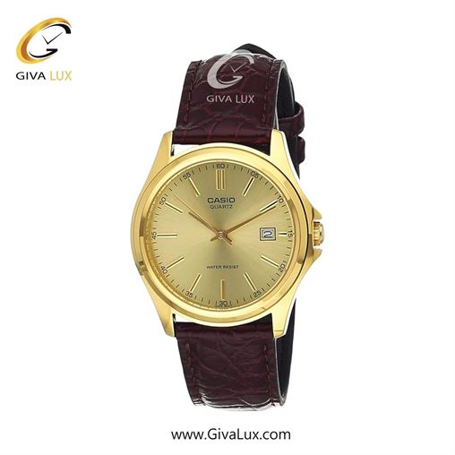 ساعت مچی اورجینال مردانه کاسیو Casio | قهوه ای| طلایی| کد رفرنس MTP-1183Q-9A