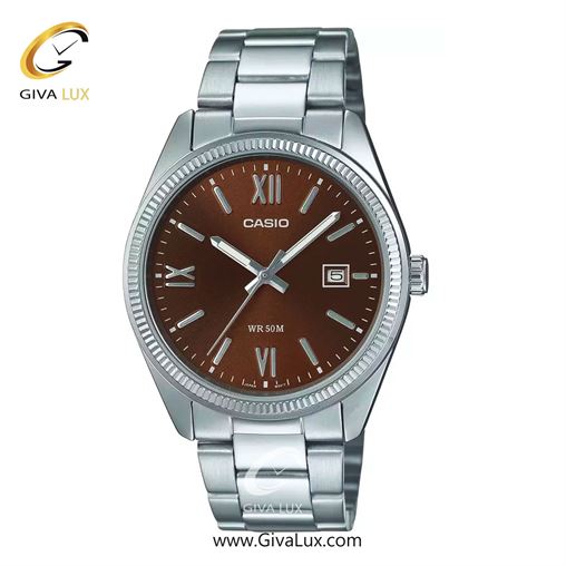ساعت مچی اورجینال مردانه کاسیو Casio نقره ای | نقره ای| نارنجی| کد رفرنس MTP-1302DD-9A MTP-1302DD-5AVDF.jpg