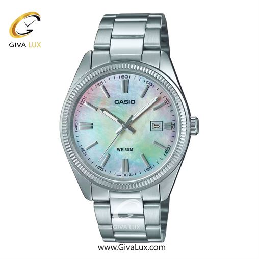 ساعت مچی اورجینال مردانه کاسیو Casio نقره ای | نقره ای| هفت رنگ| کد رفرنس MTP-1302DS-7A