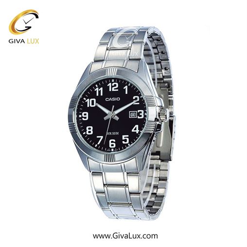 ساعت مچی اورجینال مردانه کاسیو Casio نقره ای | نقره ای| مشکی| کد رفرنس MTP-1308PD-1BV