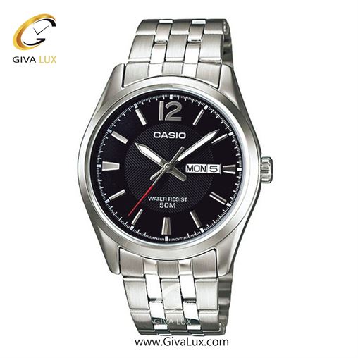 ساعت مچی اورجینال مردانه کاسیو Casio نقره ای | نقره ای| مشکی| کد رفرنس MTP-1335D-1A2VDF MTP-1335D-1AVDF.jpg