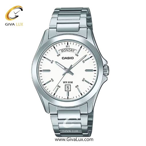 ساعت مچی اورجینال مردانه کاسیو Casio نقره ای | نقره ای| نقره ای| کد رفرنس MTP-1370D-7A2VDF MTP-1370D-7A3VDF.jpg