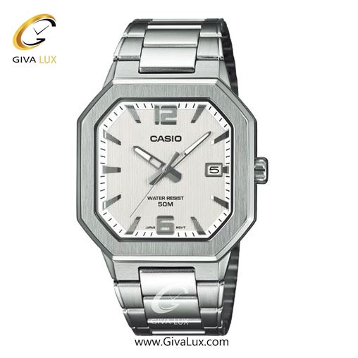 ساعت مچی اورجینال مردانه کاسیو Casio نقره ای | نقره ای| سبز یشمی تیره| کد رفرنس MTP-B195D-3AVDF MTP-B195D-7AVDF.jpg