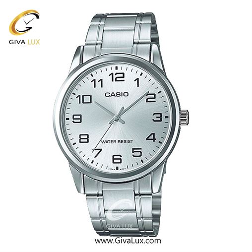 ساعت مچی اورجینال مردانه کاسیو Casio نقره ای | نقره ای| مشکی| کد رفرنس MTP-V001D-1BUDF MTP-V001D-7BUDF.jpg