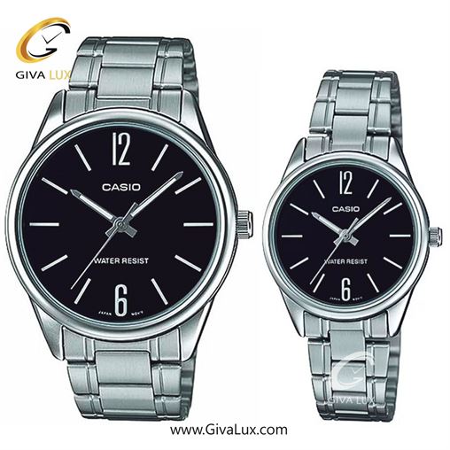 ساعت مچی اورجینال ست کاسیو Casio نقره ای | نقره ای| مشکی| کد رفرنس مردانه: MTP-V001D-1BUDF، زنانه: LTP-V001D-1BUDF MTP-V005D-1BUDF--LTP-V005D-1BUDF.jpg