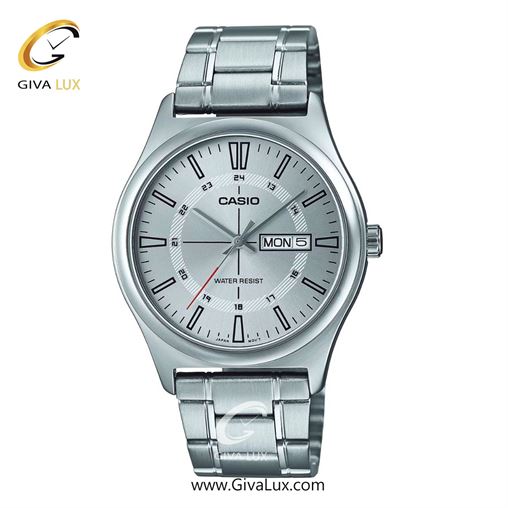 ساعت مچی اورجینال مردانه کاسیو Casio نقره ای | نقره ای| سفید| کد رفرنس MTP-V006D-7B2UDF MTP-V006D-7CUDF.jpg