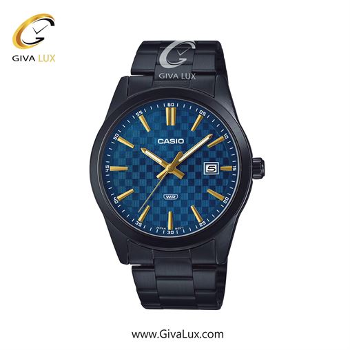 ساعت مچی اورجینال مردانه کاسیو Casio مشکی | مشکی| سرمه ای| کد رفرنس MTP-VD03B-2AUDF