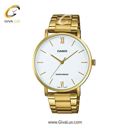 ساعت مچی اورجینال کاسیو مردانه طلایی | طلایی | سفید | کد رفرنس MTPVT01G7B MTP-VT01G-7B.jpg