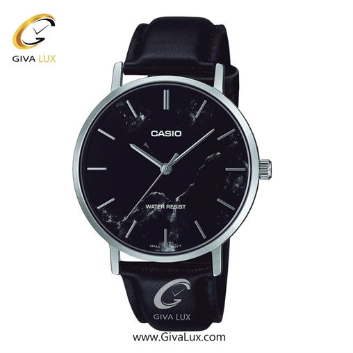 ساعت مچی اورجینال مردانه کاسیو Casio نقره ای | نقره ای| مشکی-گلدار/طرحدار| کد رفرنس MTP-VT01DM-1AUDF MTP-VT01LM-1AUDF.jpg