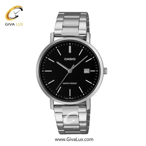 ساعت مچی اورجینال مردانه کاسیو CASIO نقره ای | نقره ای| مشکی| کد رفرنس MTP-VT05D-1EDF