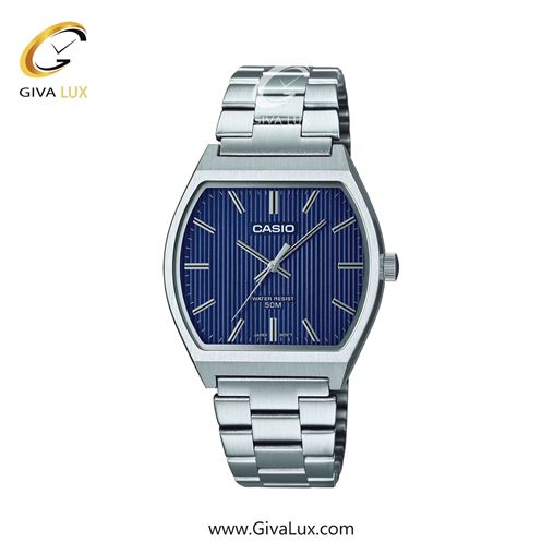 ساعت مچی اورجینال مردانه کاسیو Casio نقره ای | نقره ای| آبی| کد رفرنس MTP-B140D-2AVDF