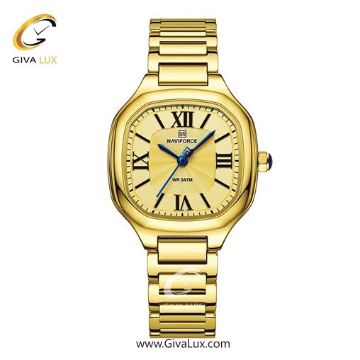 ساعت مچی اورجینال ناوی فورس زنانه نقره ای | نقره ای | مشکی | کد رفرنس NF3008-S/B NF5042-GGG.jpg