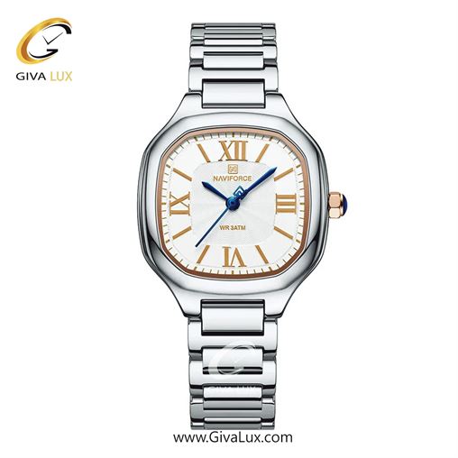 ساعت مچی اورجینال ناوی فورس زنانه نقره ای | نقره ای | مشکی | کد رفرنس NF5042-S/B/S NF5042-SRGS.jpg