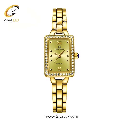 ساعت مچی اورجینال زنانه ناوی فورس|Naviforce|نوی فورس|نیوی فورس طلایی | نقره ای| آبی| کد رفرنس NF5043 RG/BE NF5043-gg.jpg