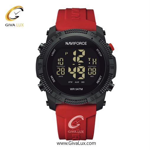 ساعت مچی اورجینال ناوی فورس مردانه مشکی | نارنجی | مشکی | کد رفرنس NF7104-B/O NF7104-BR.jpg