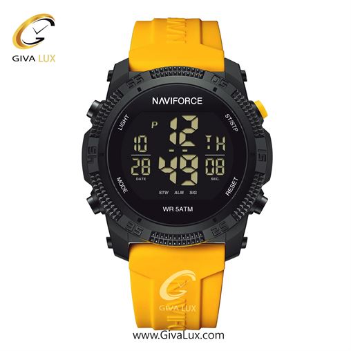 ساعت مچی اورجینال ناوی فورس مردانه مشکی | قرمز | مشکی | کد رفرنس NF7104-B/R NF7104-BY.jpg