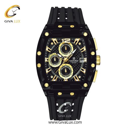 ساعت مچی اورجینال ناوی فورس مردانه سه موتوره کرنوگراف آبی | آبی | آبی | کد رفرنس NF7105-BE/BE/BE NF7105-BGB.jpg