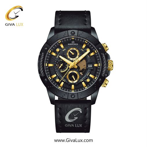 ساعت مچی اورجینال مردانه ناوی فورس|Naviforce|نوی فورس|نیوی فورس سه موتوره کرنوگراف ||| NF8055-bgb.jpg