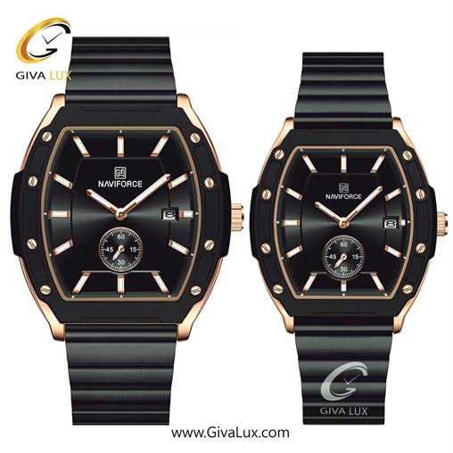 ساعت مچی اورجینال مردانه ناوی فورس|Naviforce|نوی فورس|نیوی فورس دو موتوره زیر ثانیه رزگلد-مشکی | مشکی| مشکی| کد رفرنس NF8068 RG/B NF8068-RGB.jpg