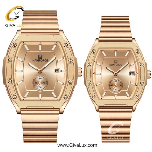 ساعت مچی اورجینال ست ناوی فورس|Naviforce|نوی فورس|نیوی فورس دو موتوره زیر ثانیه سبز-طلایی | طلایی| سبز یشمی تیره| کد رفرنس NF8068 G/GN NF8068-RGRG.jpg