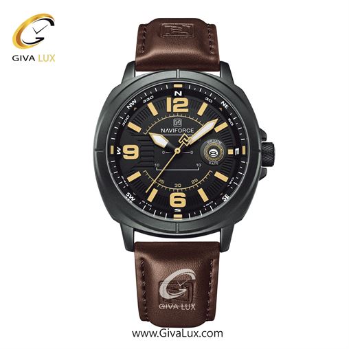 ساعت مچی اورجینال مردانه ناوی فورس|Naviforce|نوی فورس|نیوی فورس مشکی | قهوه ای| مشکی| کد رفرنس NF8078 B/O/BN NF8078-BYBN.jpg