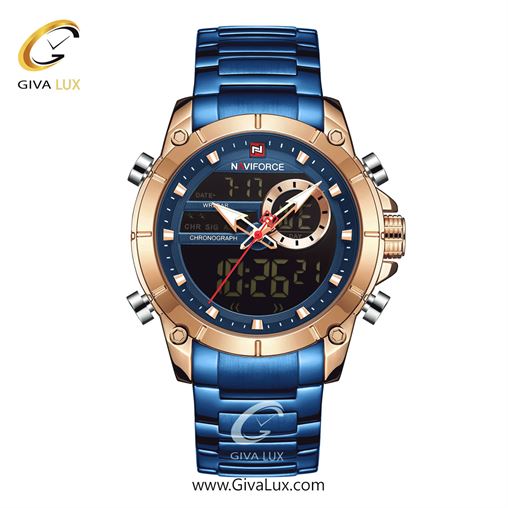 ساعت مچی مردانه بند فلزی مشکی ناوی فورس (نیوی فورس) کد NF9163-B/B NF9163-RGBE.jpg