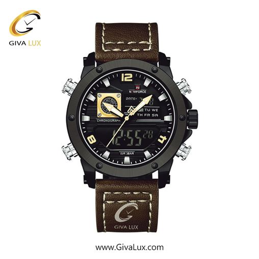 ساعت مچی اورجینال مردانه ناوی فورس|Naviforce|نوی فورس|نیوی فورس سه موتوره فول تایم ||| NF9236-BYBN.jpg