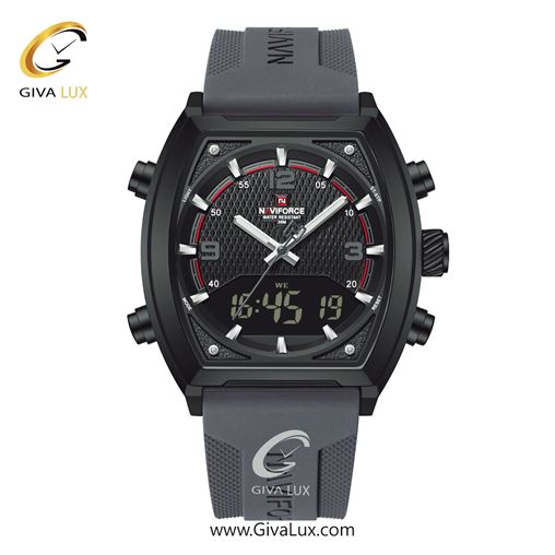ساعت مچی اورجینال اسپرت-مردانه ناوی فورس|Naviforce|نوی فورس|نیوی فورس دو زمانه مشکی | سبز| مشکی| کد رفرنس NF9242 B/GN/GN NF9242-BGYGY.jpg