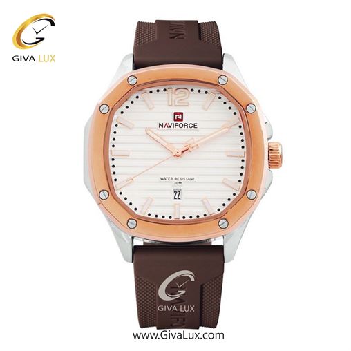 ساعت مچی اورجینال مردانه ناوی فورس|Naviforce|نوی فورس|نیوی فورس رزگلد | قهوه ای| قهوه ای| کد رفرنس NF9243 T RG/CE/CE NF9243T-SWCE.jpg