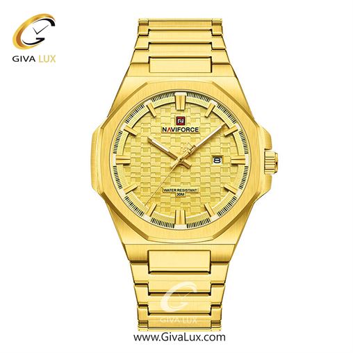 ساعت مچی اورجینال مردانه ناوی فورس|Naviforce|نوی فورس|نیوی فورس طلایی-نقره ای | طلایی-نقره ای| سرمه ای| کد رفرنس NF9245 S/BE/G NF9245-GGG.jpg