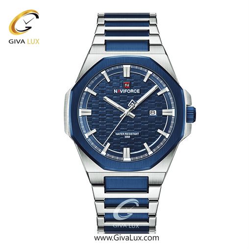 ساعت مچی اورجینال مردانه ناوی فورس|Naviforce|نوی فورس|نیوی فورس طلایی-نقره ای | طلایی-نقره ای| سرمه ای| کد رفرنس NF9245 S/BE/G NF9245-SBEBE.jpg